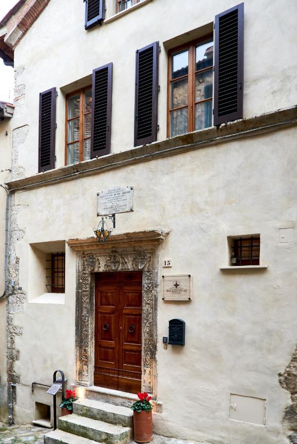 Palazzo Pio III - Residenza D'Epoca Bed and Breakfast Sarteano Buitenkant foto